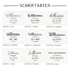 Pure | Willkommen quer II (Holz)