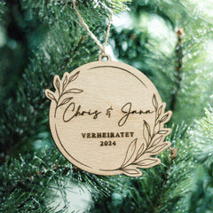 Love Christmas | Filigrane Zweige - Weihnachtsbaumanhänger