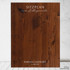 Fine Garden | Sitzplan Überschrift hoch