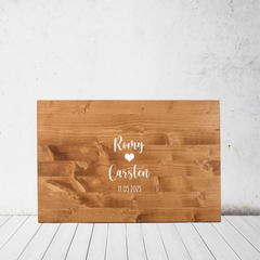 Gästebuchschild "Romy"
