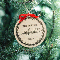 Love Christmas | Greenerykranz - Weihnachtsbaumanhänger