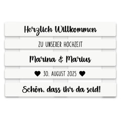 Palettenaufkleber "Gamme Heart"