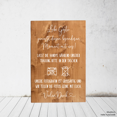 Lines | Unplugged Wedding (Holz)