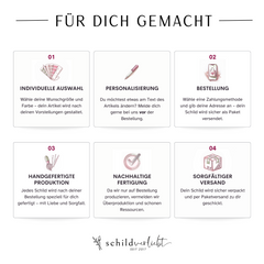 Belle | Hochzeitstisch-Aufsteller