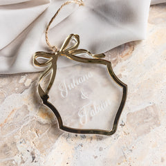Bow | Ornament mit euren Namen