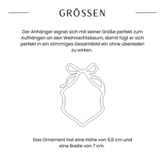 Bow | Ornament mit euren Namen