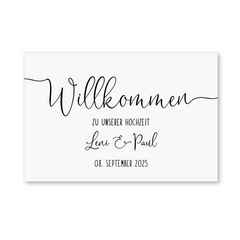 Lines | Willkommen (Aufkleber)