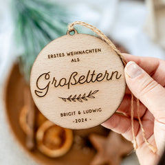 Love Christmas | Erstes Weihnachten als "Emelie" - Weihnachtsbaumanhänger