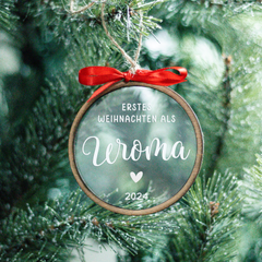 Love Christmas | Erstes Weihnachten als "Sia" - Weihnachtsbaumanhänger