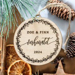 Love Christmas | Greenerykranz - Weihnachtsbaumanhänger