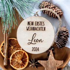Leni | Ornament "Mein erstes Weihnachten"