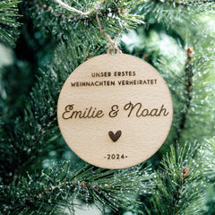 Love Christmas | Unser erstes Weihnachten "Emelie" - Weihnachtsbaumanhänger