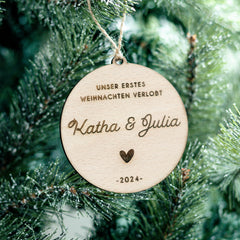 Love Christmas | Unser erstes Weihnachten "Emelie" - Weihnachtsbaumanhänger