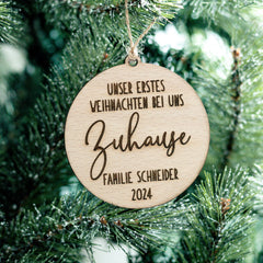 Love Christmas | Unser erstes Weihnachten im neuen Zuhause "Leni" - Weihnachtsbaumanhänger