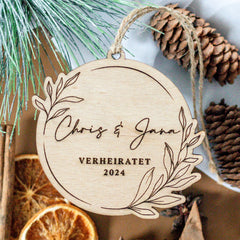 Love Christmas | Filigrane Zweige - Weihnachtsbaumanhänger