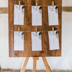 Fine Garden | Sitzplan Überschrift hoch