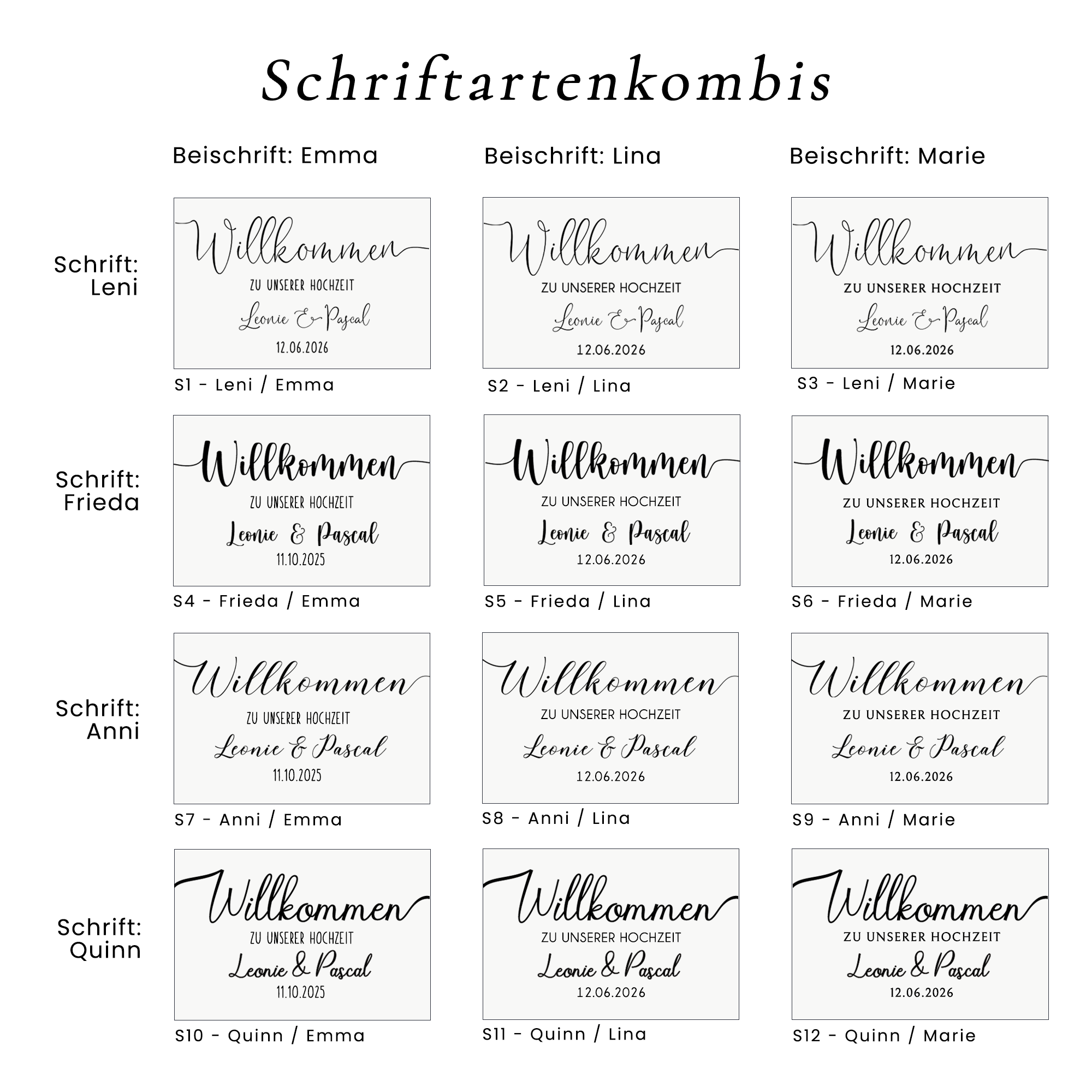 Lines - Aufkleber | Willkommen – Bild 3