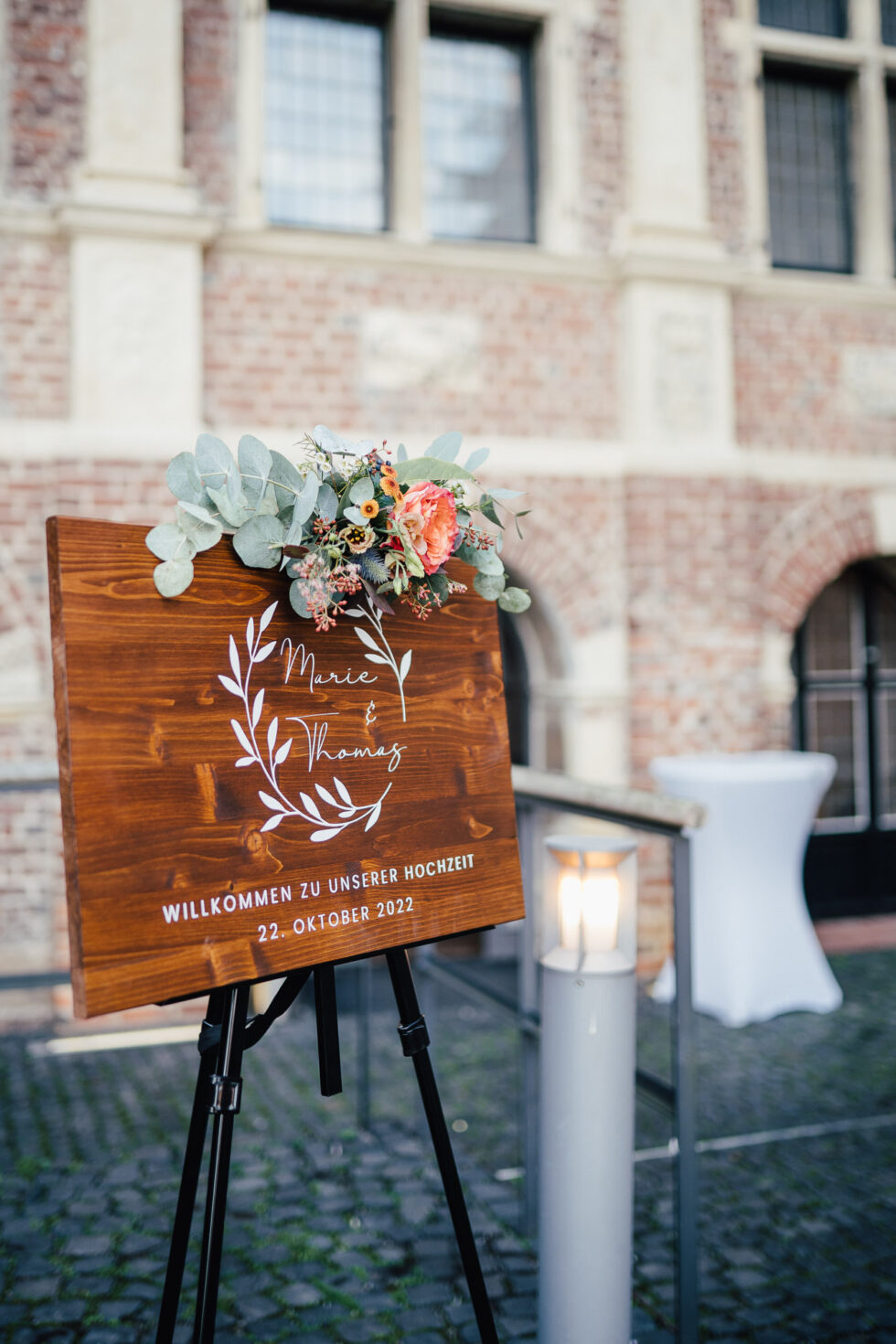 Hochzeitsschilder aus Holz