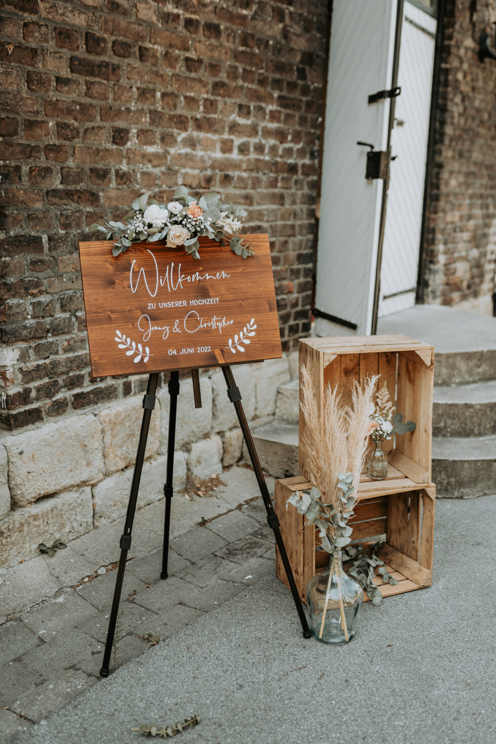 Hochzeitsschilder aus Holz