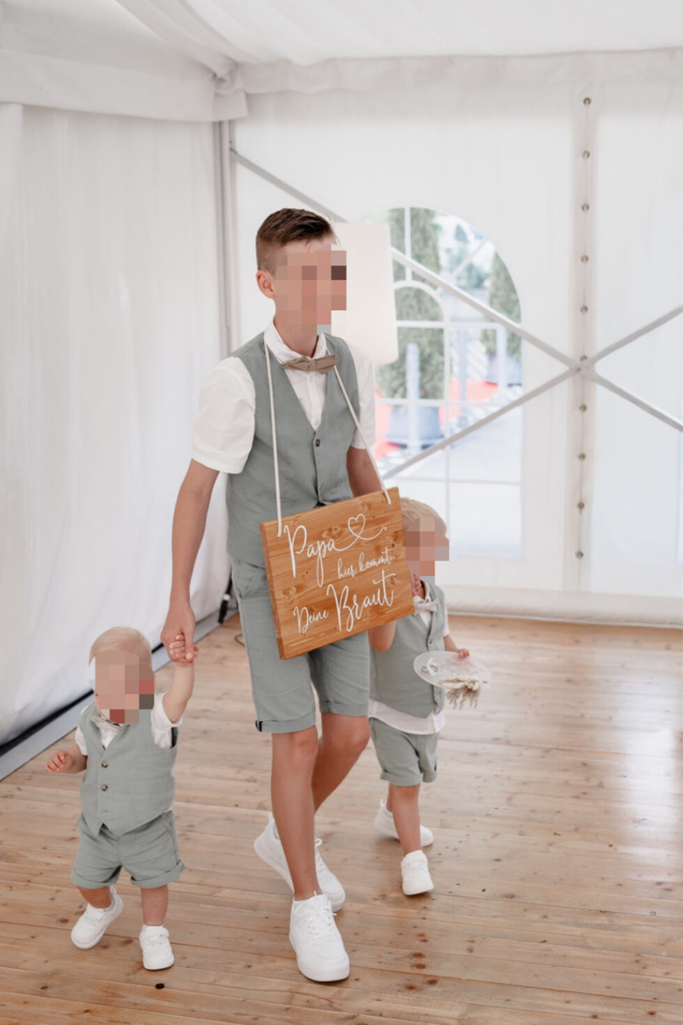 Hochzeitsschilder aus Holz