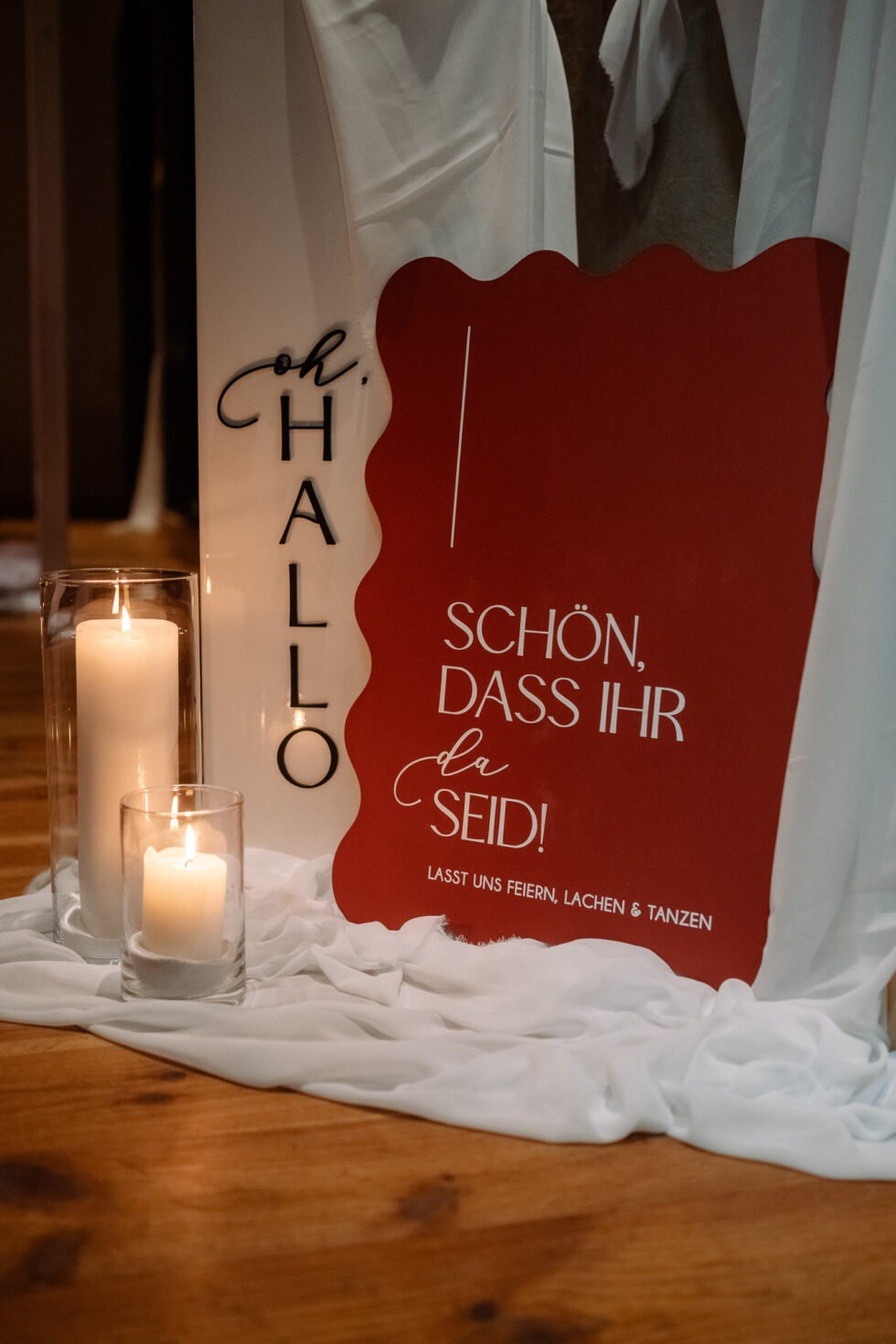 Hochzeitsschilder aus Holz