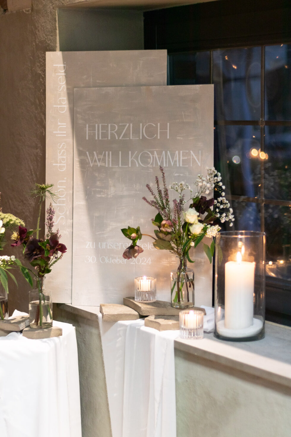 Hochzeitsschilder aus Holz