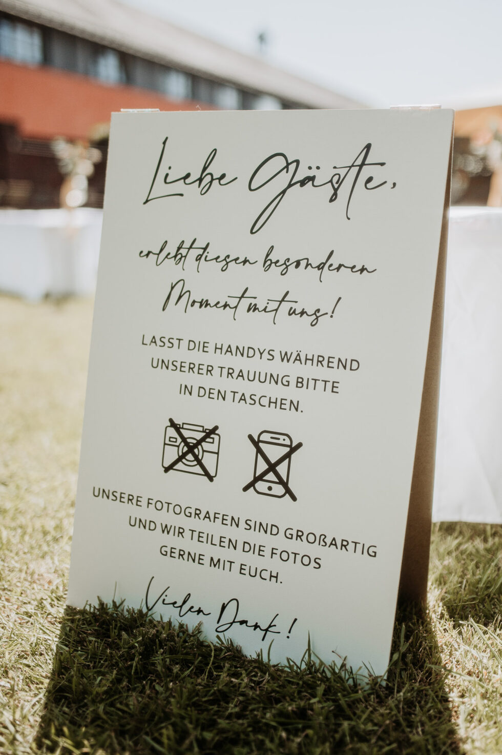 Hochzeitsschilder aus Holz