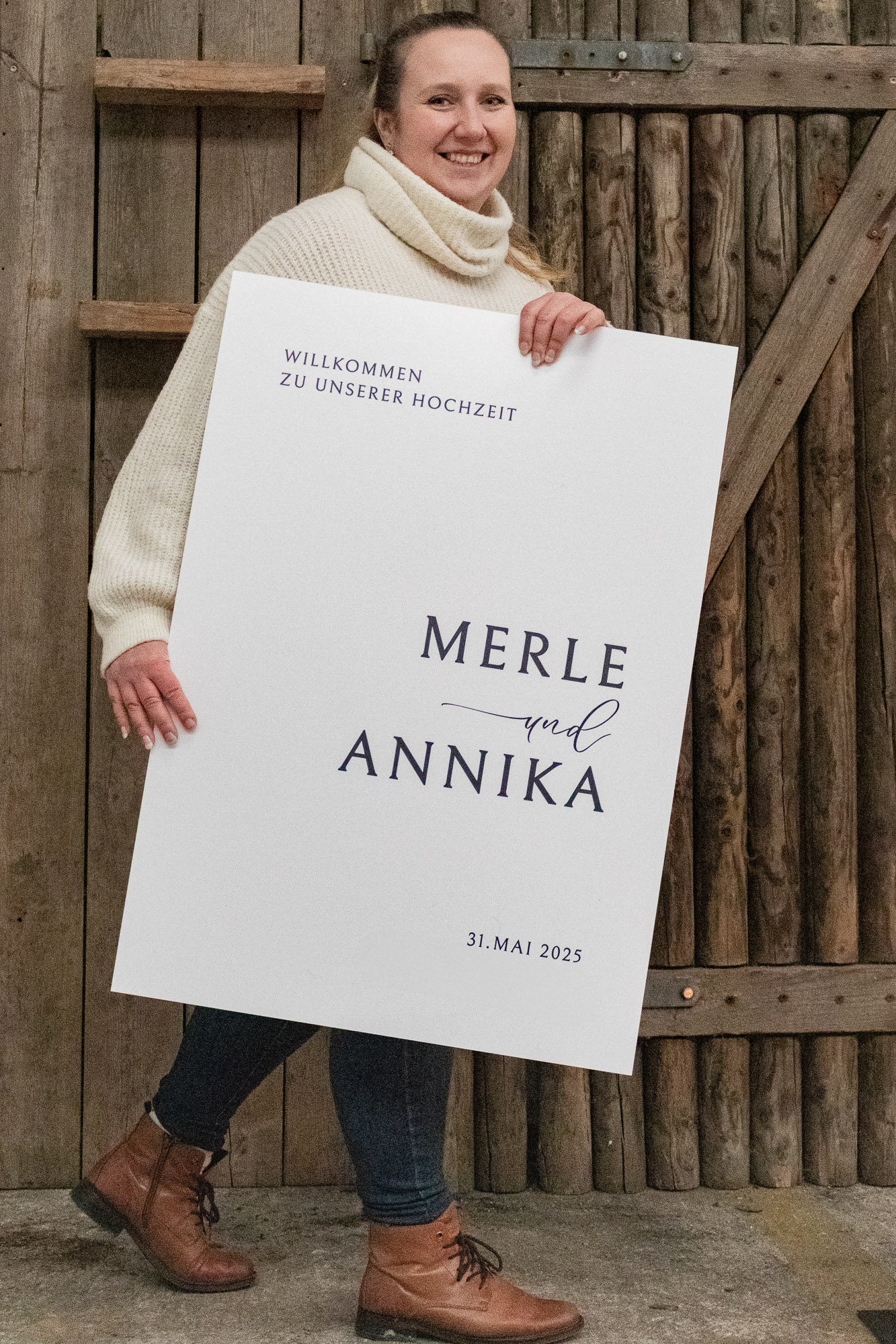 SCHILDverliebt individuelle Hochzeitsschilder