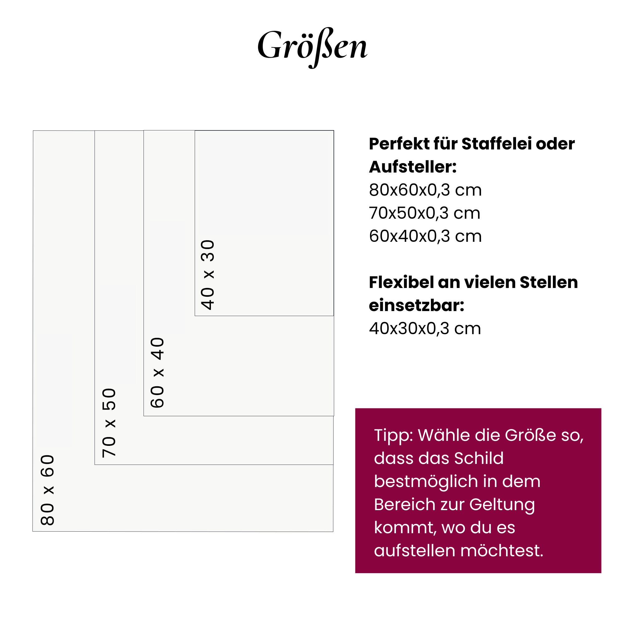 Harmony - Acryl | Willkommen hoch 2 – Bild 2