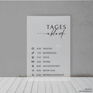 Harmony - Acryl | Tagesablauf