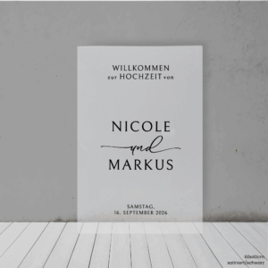 Harmony - Acryl | Willkommen hoch