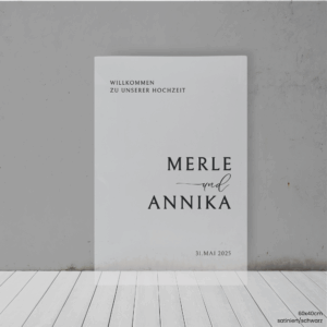 Harmony - Acryl | Willkommen hoch 2