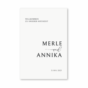 Harmony - Aufkleber | Willkommen hoch