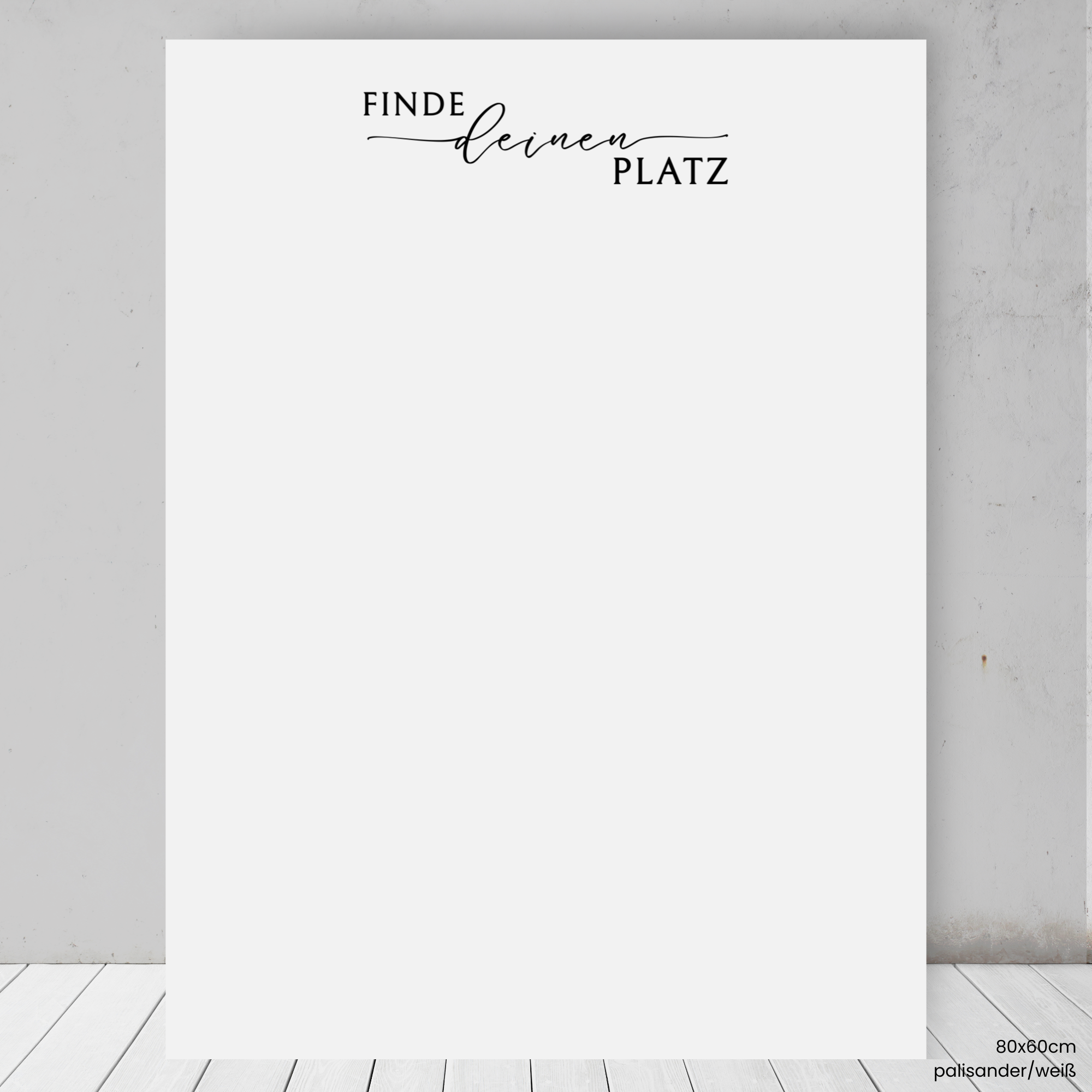 Harmony - Hartschaum | Sitzplan Überschrift