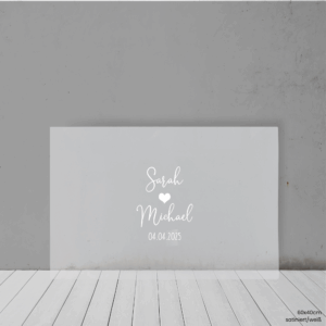 Lines - Acryl | Gästebuch-Schild