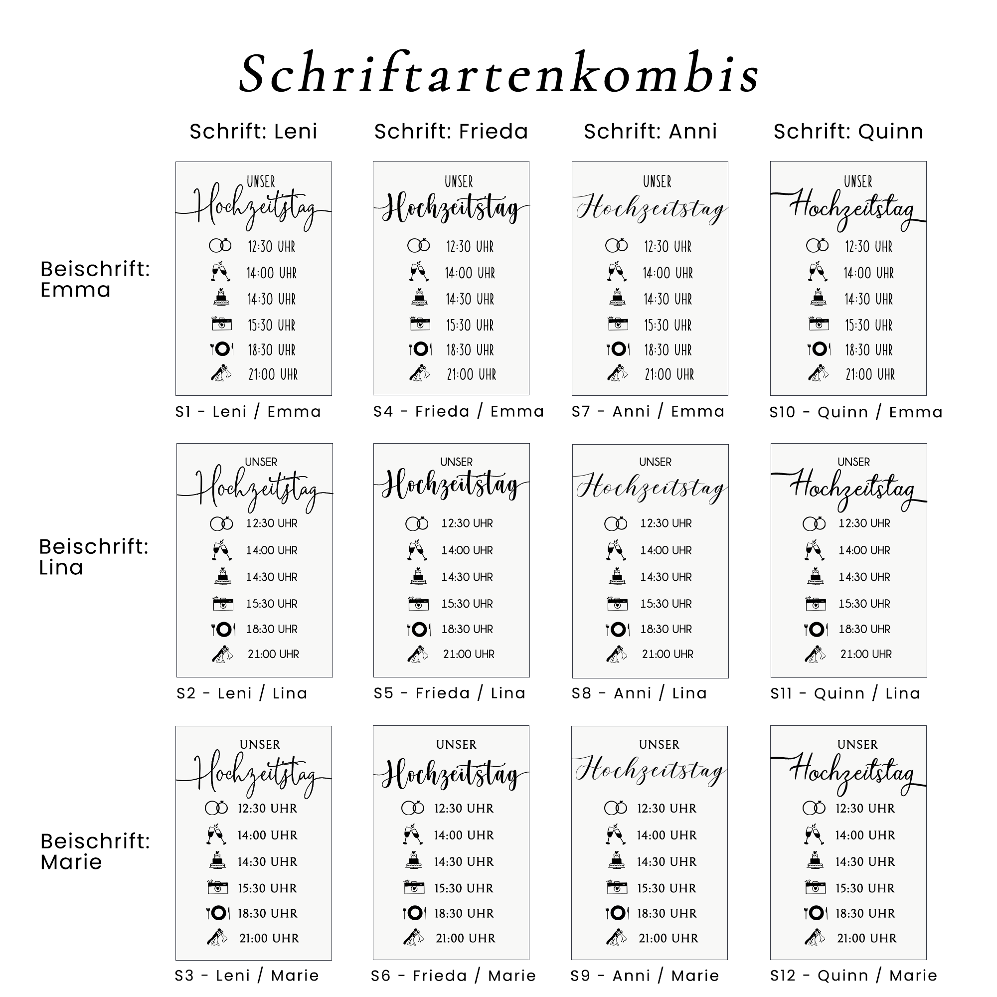 Lines - Aufkleber | Tagesablauf – Bild 3