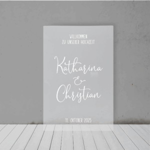 Lines - Acryl | Willkommen hoch