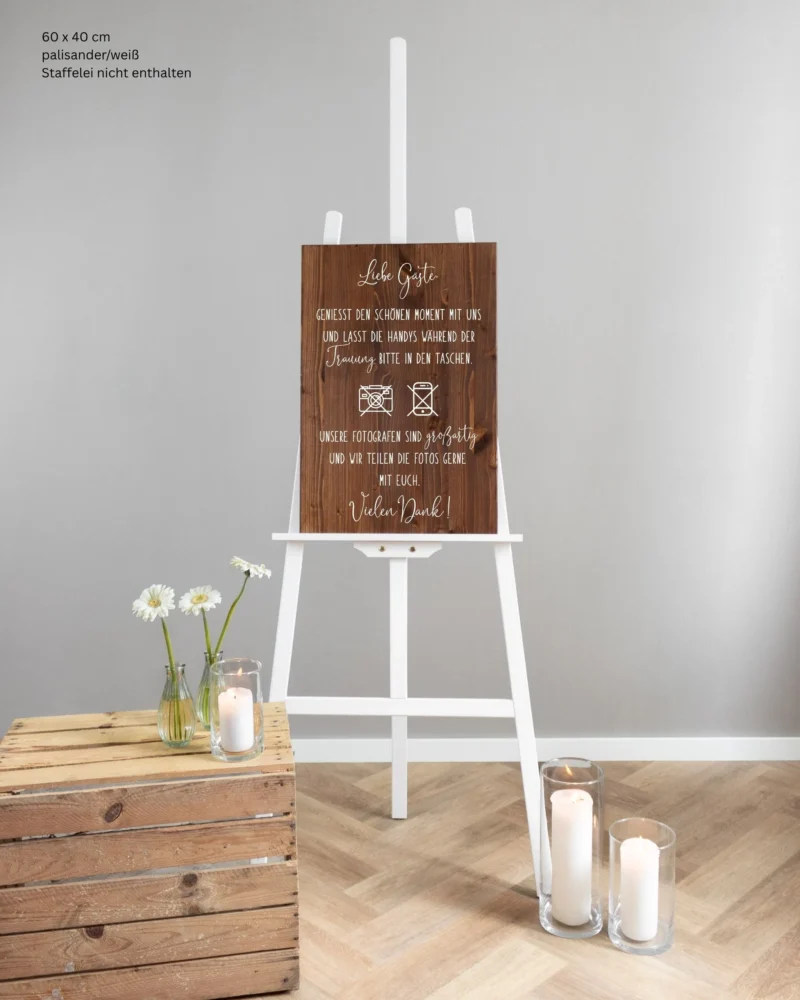 Lines - Holz | Unplugged Wedding
